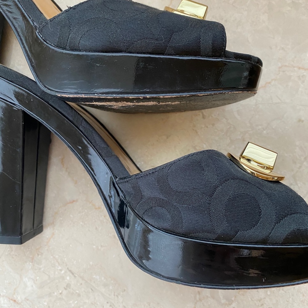 Coach Slide Heels - Picture 11 of 13